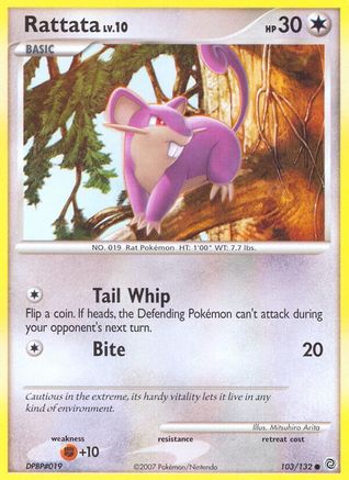 Rattata  Secret Wonders - Common