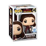 Funko Pop! Marvel: Deadpool & Wolverine - Elektra with Sai (Metallic) #1498 [Funko Shop Exclusive]