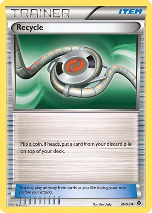 Recycle/98  - Reverse Holofoil Emerging Powers - Uncommon