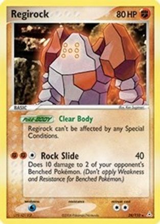 Regirock  Holon Phantoms - Rare