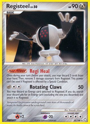 Registeel  - Reverse Holofoil Legends Awakened - Rare