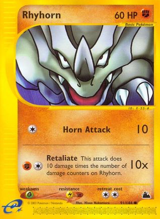 Rhyhorn  Skyridge - Common
