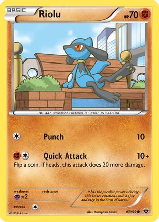 Riolu 063  Next Destinies - Common