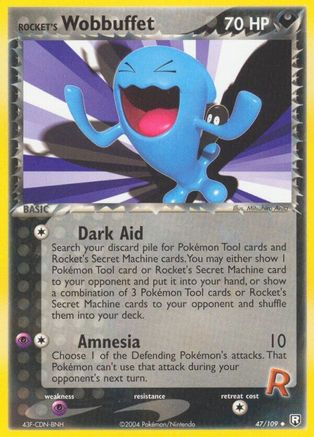 Rocket's Wobbuffet 047  Team Rocket Returns - Uncommon