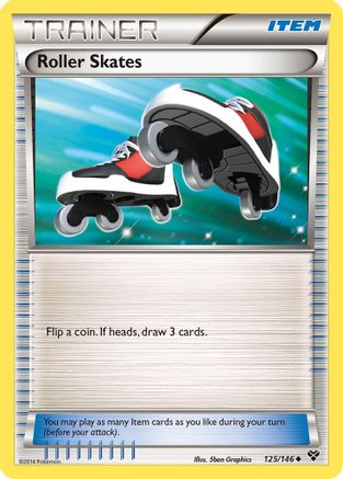 Roller Skates 125  XY Base Set - Uncommon