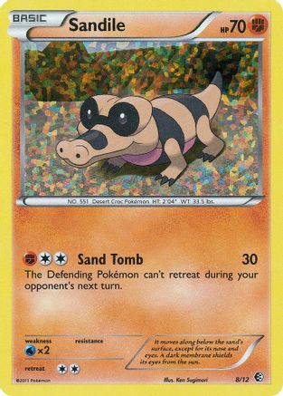 Sandile - 8/12/12  - Holofoil McDonalds Promos 2011 - Promo