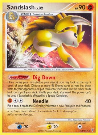 Sandslash  Supreme Victors - Rare