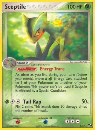 Sceptile  - Holofoil POP Series 4 - Rare
