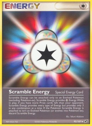 Scramble Energy  - Reverse Holofoil Deoxys - Uncommon