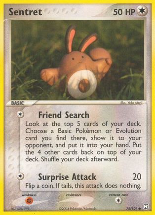 Sentret 075  Team Rocket Returns - Common