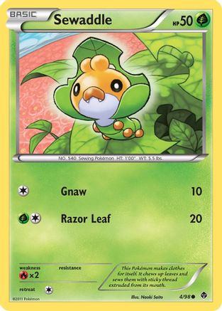 Sewaddle (4)  Emerging Powers - Common