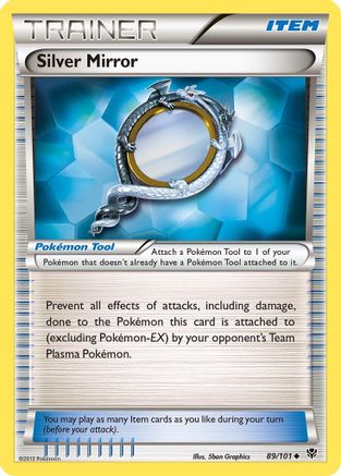 Silver Mirror  Plasma Blast - Uncommon