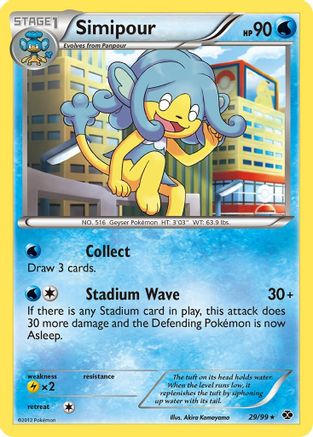 Simipour  - Reverse Holofoil Next Destinies - Rare