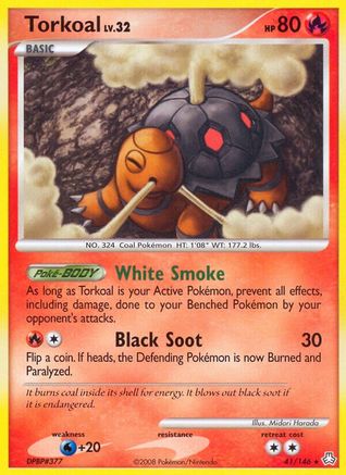 Torkoal  - Reverse Holofoil Legends Awakened - Rare