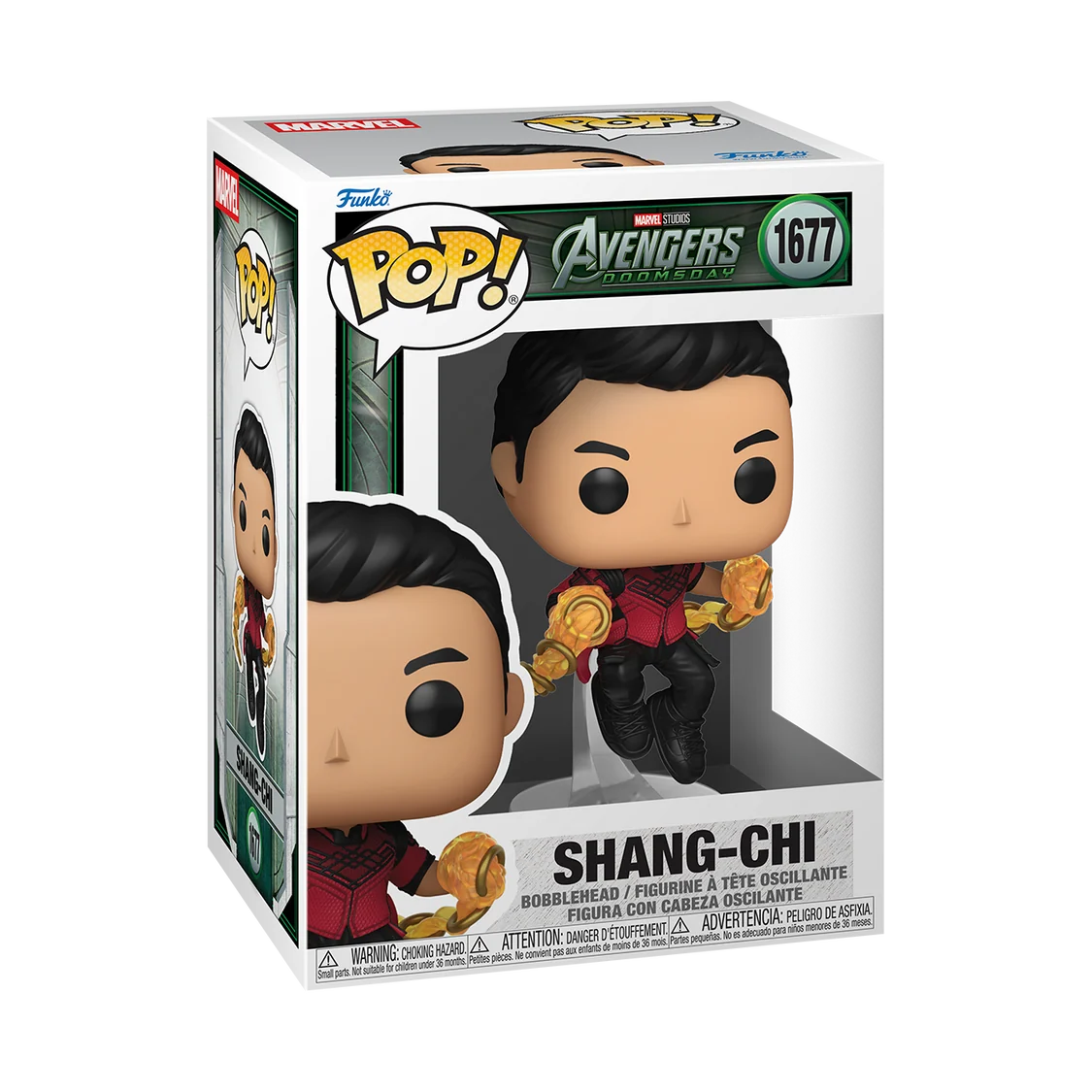 Funko Pop! Marvel: Avengers Doomsday - Steve Rogers / Mister Fantastic / Yelena Belova / Doctor Doom / Shang-Chi / Gambit / Namor / Cyclops / Magneto / Thor