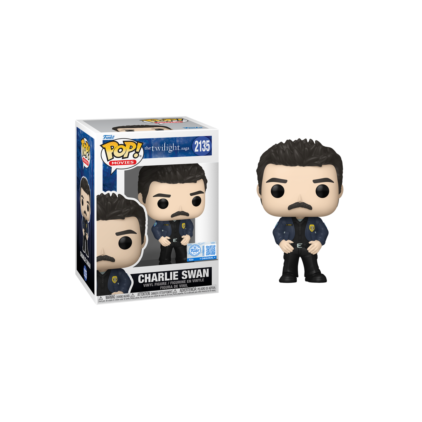 Funko Pop! Movies: Twilight Saga - Bellla Swan / Edward Cullen / Jacob Black / Alice Cullen / Edward & Bella Moment / Charlie Swan *PREORDER*