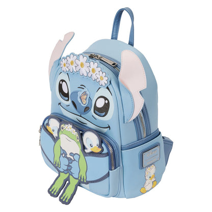 LOUNGEFLY DISNEY Lilo & Stitch Springtime Stitch Cosplay Mini-Backpack