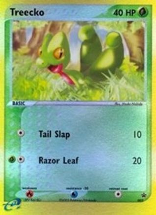 Treecko - 003 (e-League)  - Reverse Holofoil Nintendo Promos - Promo