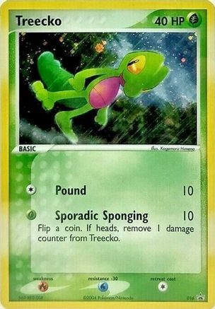 Treecko (EX Deck Tin) 016  - Holofoil Nintendo Promos - Promo
