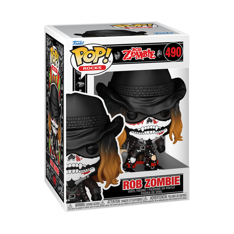 Funko Pop! Music: Rocks - Rob Zombie (with Bandana) #490