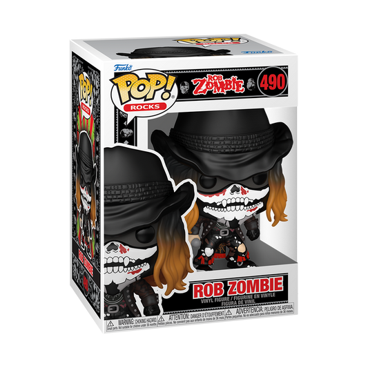 Funko Pop! Music: Rocks - Rob Zombie (with Bandana) #490