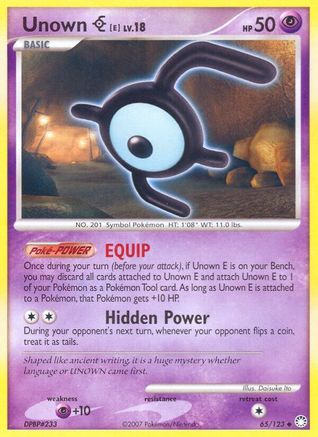 Unown [E]  Mysterious Treasures - Uncommon