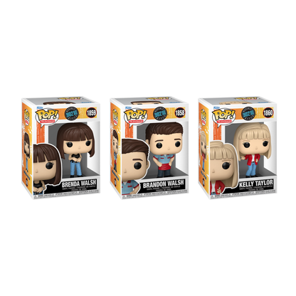 Funko Pop! Television: Beverly Hills 90210 - Brenda Walsh / Brandon Walsh / Kelly Taylor