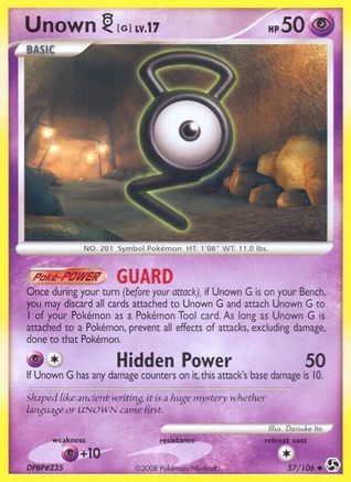 Unown [G] 057/106  Great Encounters - Uncommon