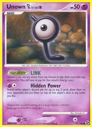 Unown [L]  Great Encounters - Common