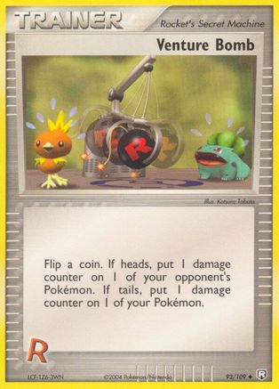 Venture Bomb 093  Team Rocket Returns - Uncommon