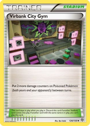 Virbank City Gym 126  Plasma Storm - Uncommon