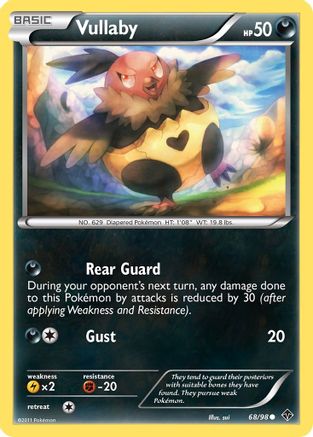 Vullaby  - Reverse Holofoil Emerging Powers - Common