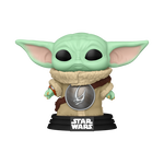 Funko Pop! Star Wars: Grogu with Mudhorn Chest Armor #819