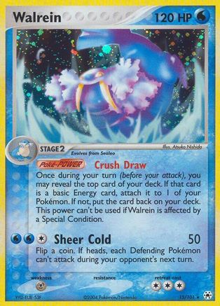 Walrein  - Holofoil Hidden Legends - Holo Rare