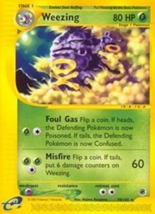 Weezing (70) (70) 070  Expedition - Rare