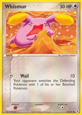 Whismur 082  Hidden Legends - Common