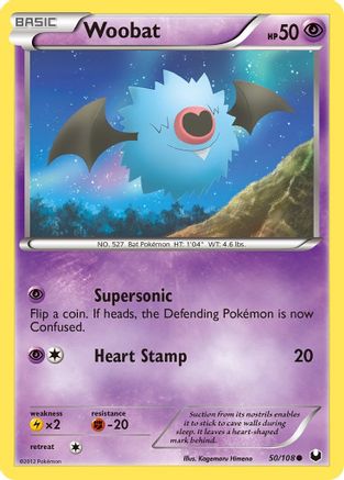 Woobat  Dark Explorers - Common