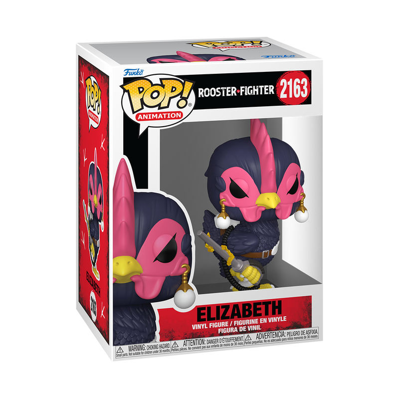 Funko Pop! Animation: Rooster Fighter - Elizabeth #2163 / Keiji with Piyoko #2164