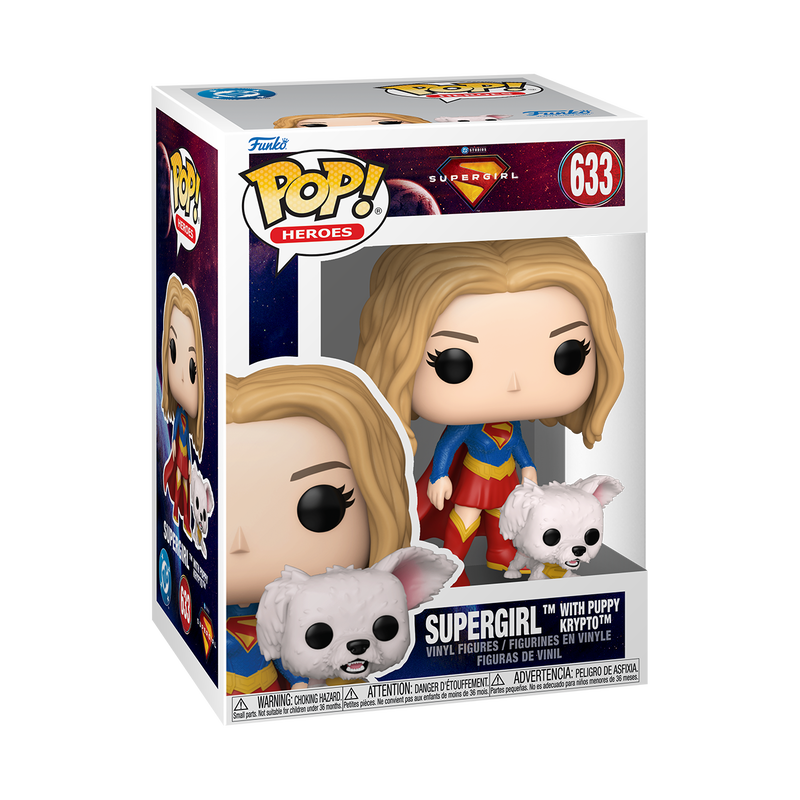 Funko Pop! DC: Supergirl - Supergirl with Puppy Krypto #633 *PREORDER*