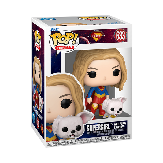 Funko Pop! DC: Supergirl - Supergirl with Puppy Krypto #633 *PREORDER*
