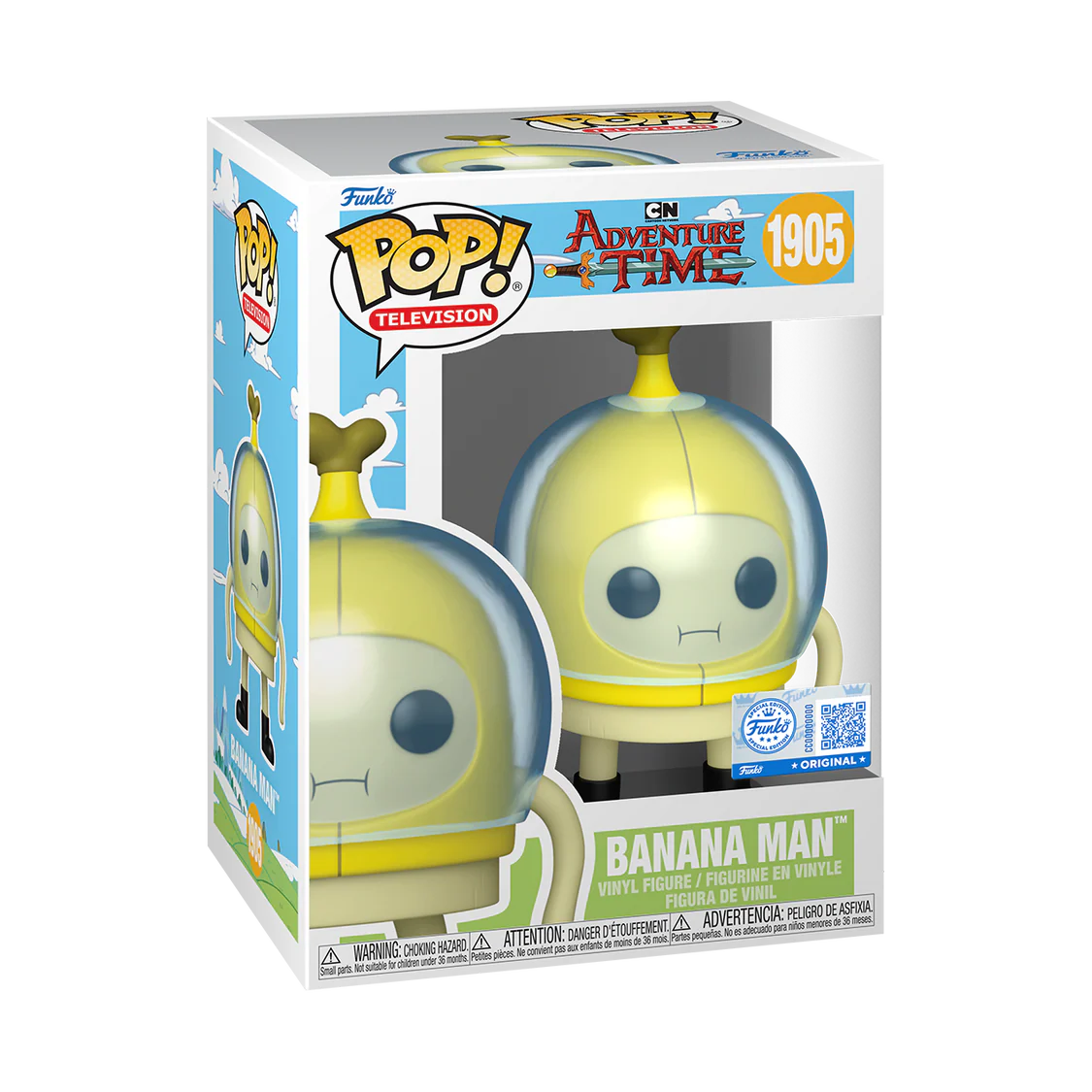 Funko Pop! Television: Adventure Time - Banana Man #1905 [Funko Limited Edition] *PREORDER*