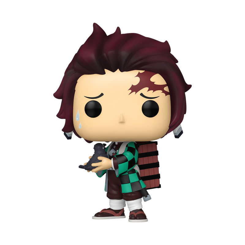 Funko Pop! Anime: Demon Slayer - Tanjiro Kamado with Crow #2213 [MyPops Canada Exclusive]