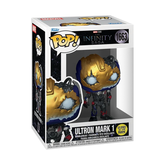 Funko Pop! Marvel: The Infinity Saga - Ultron Mark 1 (GITD) #1663 *PREORDER*