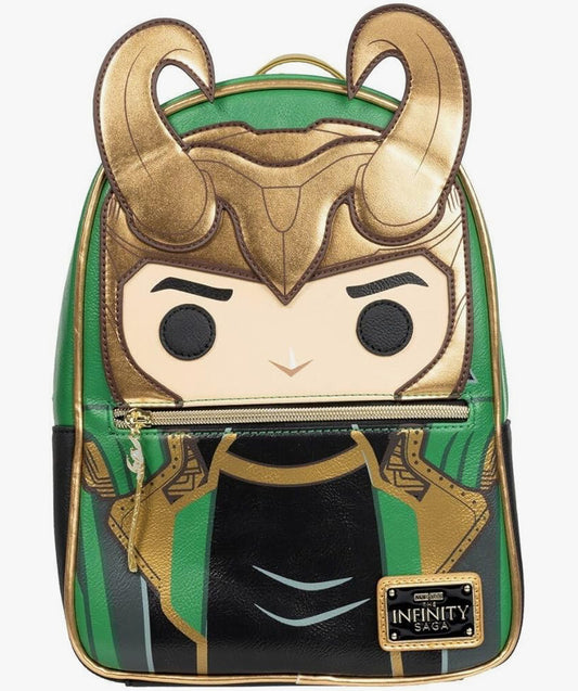 Loungefly: Marvel - Loki with Scepter Funko Mini Backpack