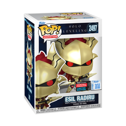 Funko Pop! Anime: Solo Leveling - Esil Radiru #2497 [NYCC EXCLUSIVE] *PREORDER*