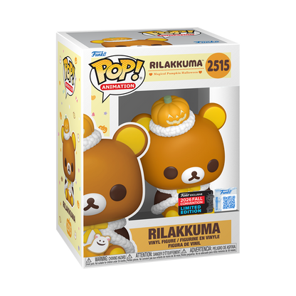 Funko Pop! Animation: Rilakkuma - Rilakkuma (Pumpkin) #2515 [NYCC EXCLUSIVE] *PREORDER*