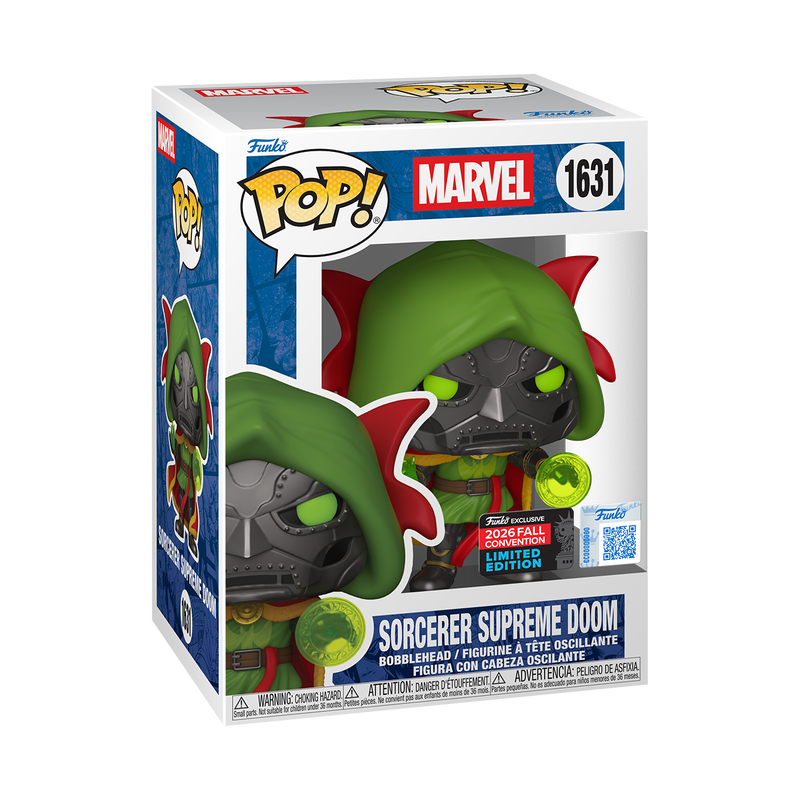 Funko Pop! Marvel - Sorcerer Supreme Doom #1631 [NYCC EXCLUSIVE] *PREORDER*
