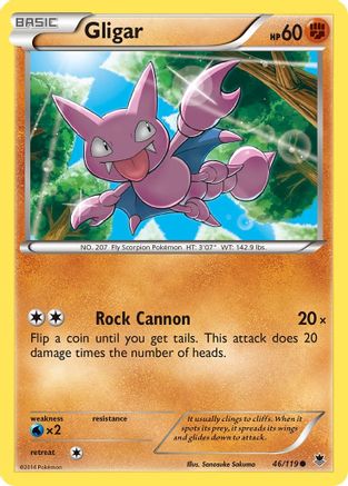 Gligar  XY  Phantom Forces - Common