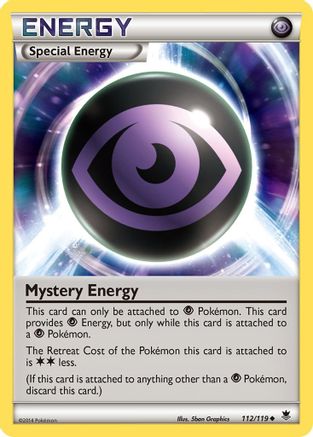 Mystery Energy 112  XY  Phantom Forces - Uncommon