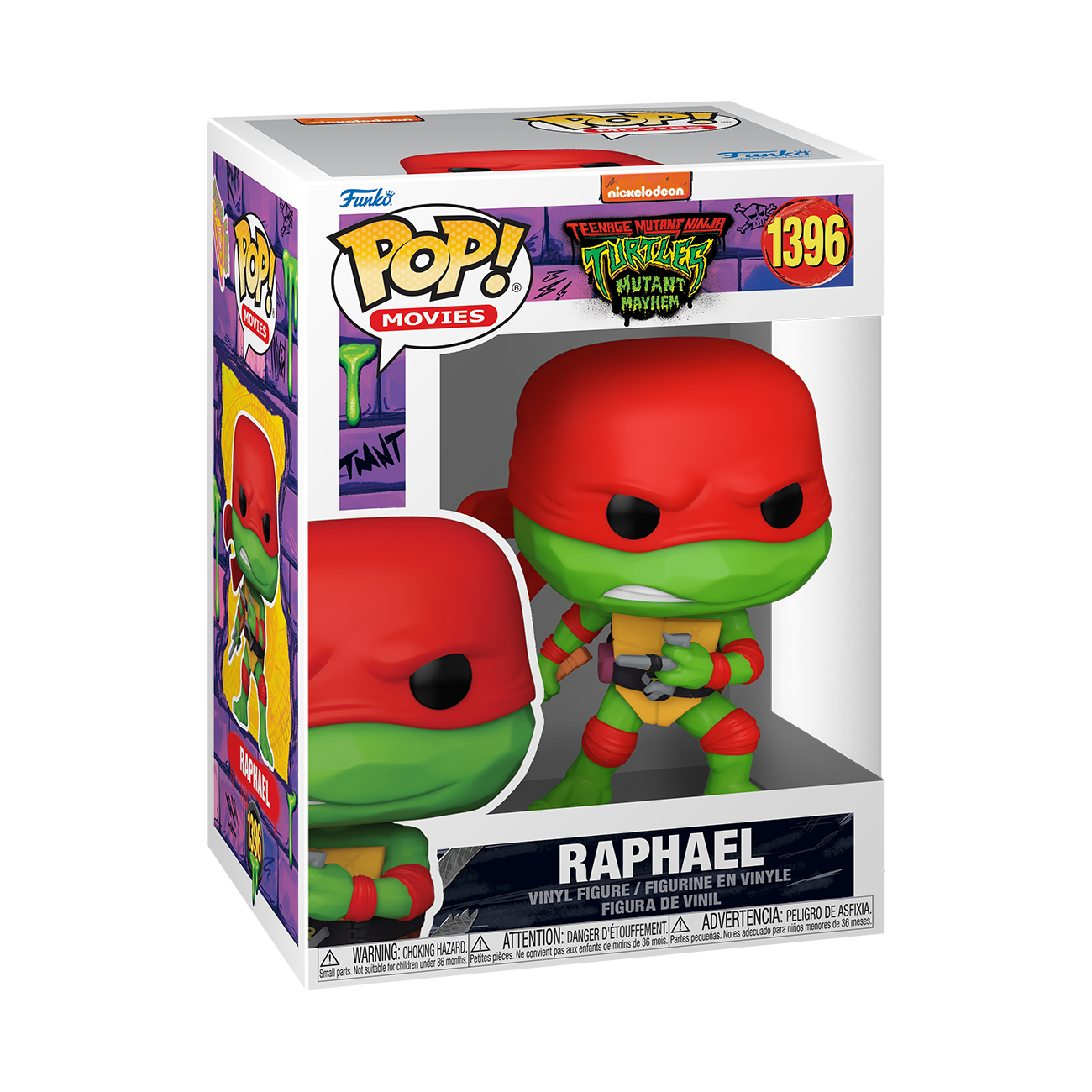 Funko Pop! MOVIES TEENAGE MUTANT NINJA TURTLES MUTANT MAYHEM RAPHAEL #1396